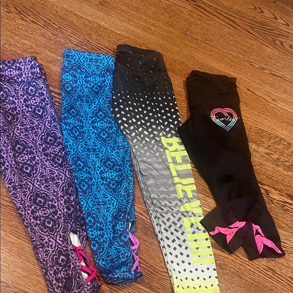 Old Navy Purple Patterned Activewear